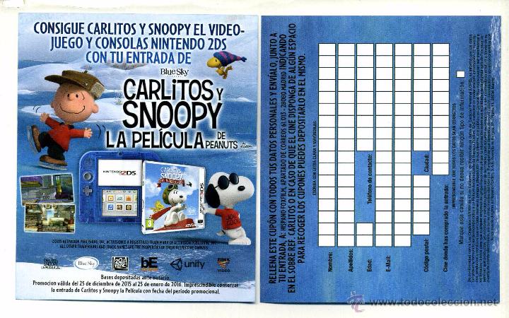 Cine: CARLITOS Y SNOOPY.