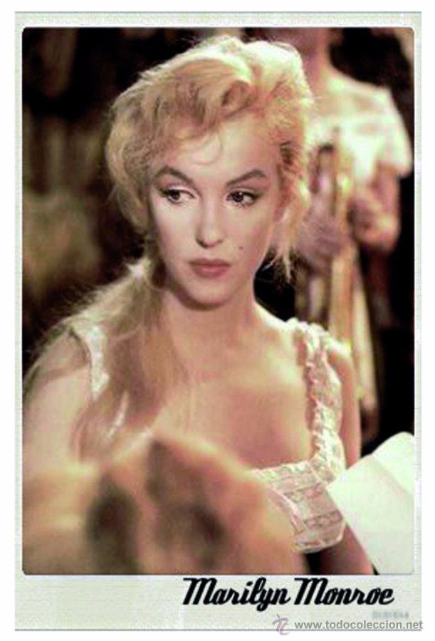 Cine: MARILYN MONROE POSTAL 4