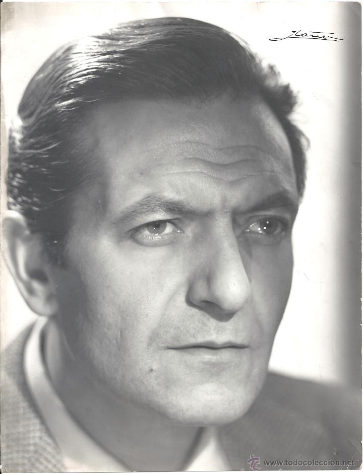 Cine: F21647 ALBERTO CLOSAS FOTO ORIGINAL B/N ESPA&Ntilde;OLA FOTOGRAFO IBA&Ntilde;EZ