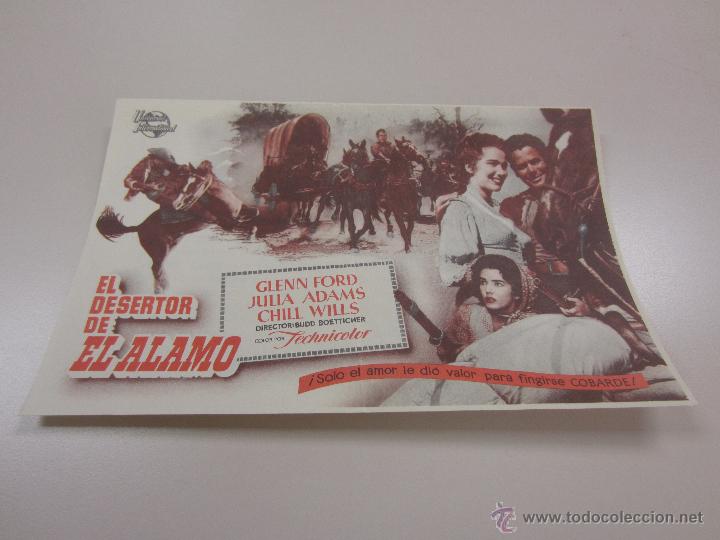 Cine: EL DESERTOR DEL ALAMO GLENN FORD SOLIGO