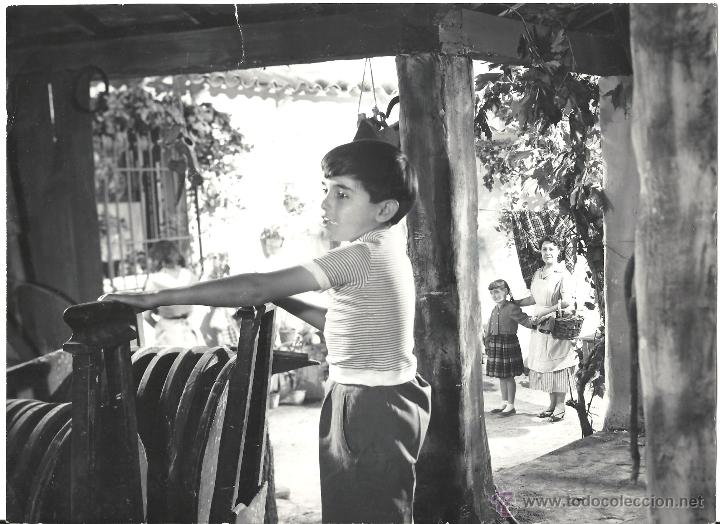 Cine: F21712 JOSELITO FOTO ORIGINAL B/N ESPA&Ntilde;OLA FOTOGRAFO ORTAS
