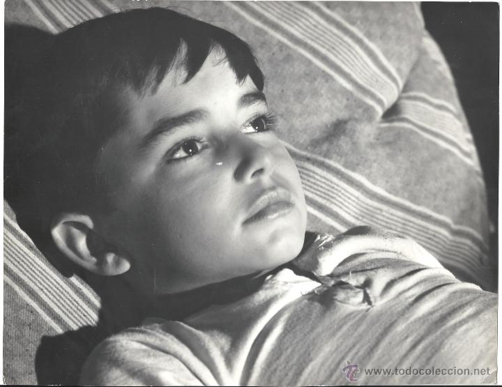 Cine: F21714 JOSELITO FOTO ORIGINAL B/N ESPA&Ntilde;OLA FOTOGRAFO ORTAS