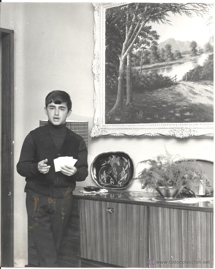 Cine: F21716 JOSELITO FOTO ORIGINAL B/N ESPA&Ntilde;OLA