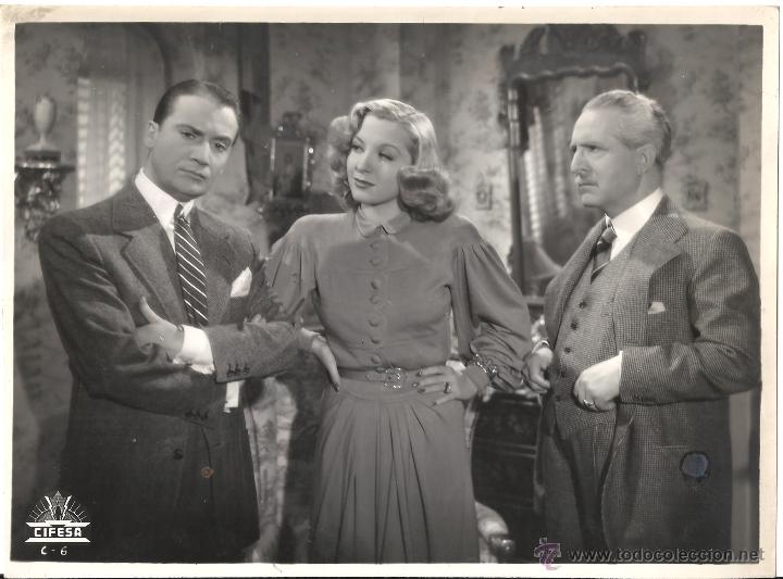 Cinema: F21718 RAFAEL DURAN LUCHY SOTO TUVO LA CULPA ADAN CIFESA FOTO ORIGINAL B/N ESPA&Ntilde;OLA