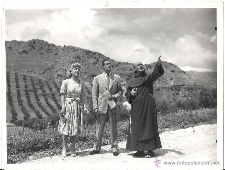 Cin&eacute;ma: F21758 LUIS PE&Ntilde;A JOSITA HERNAN LA BODA DE QUINITA FLORES FOTO ORIGINAL B/N ESPA&Ntilde;OLA