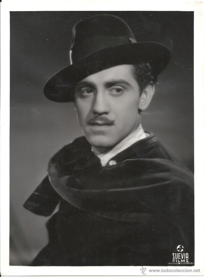 Cine: F21766 ISMAEL MERLO FOTO ORIGINAL SUEVIA B/N ESPA&Ntilde;OLA FOTOGRAFO AGUAYO