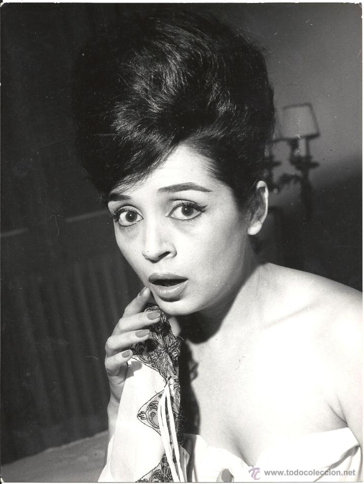 Cin&eacute;ma: F21768 EULALIA DEL PINO FOTO ORIGINAL B/N ESPA&Ntilde;OLA FOTOGRAFO ALFREDO