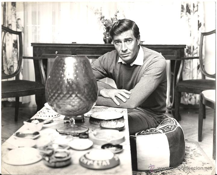 Cine: F21778 LUIS DAVILA FOTO ORIGINAL B/N ESPA&Ntilde;OLA PRENSA