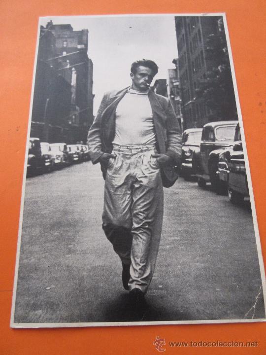 Cine: POSTAL 18 x 27 CM CARTULINA ALTO GRAMAJE - JAMES DEAN - PRODECO SERIE ARTISTAS 1982