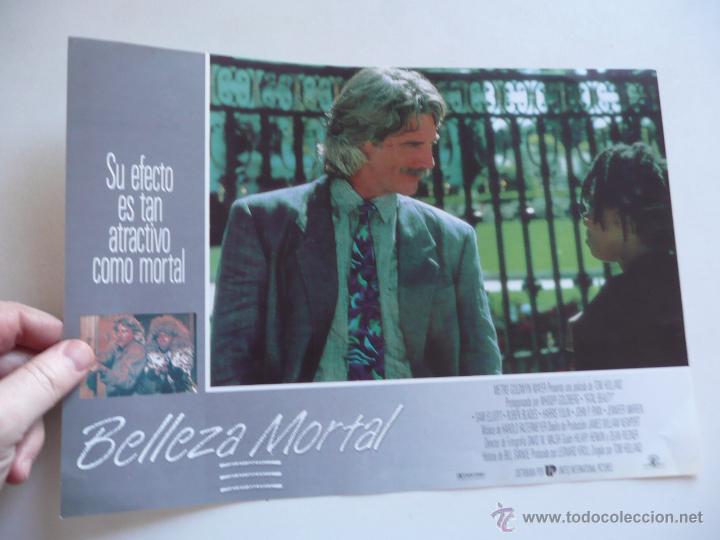 Cine: Belleza mortal (Tom Holland, 1987) Set incompleto 11 fotocromos nuevos, Whoopi Goldberg, Sam Elliott