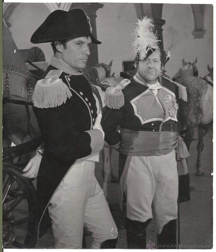 Kino: F21835 FRANCISCO RABAL FERNANDO SANCHO FRA DIAVOLO NAPOLEON FOTO ORIGINAL B/N ESPA&Ntilde;OLA