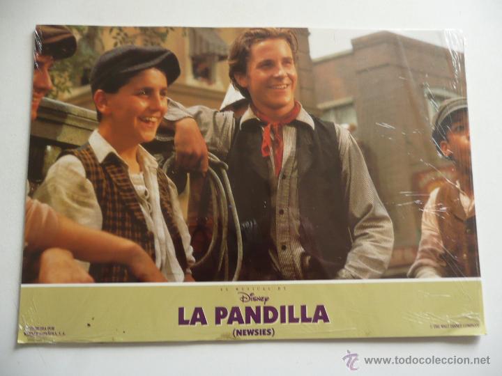 Cine: La pandilla (Disney, Kenny Ortega, 1992) 12 fotocromos precintados - Christian Bale, Robert Duvall