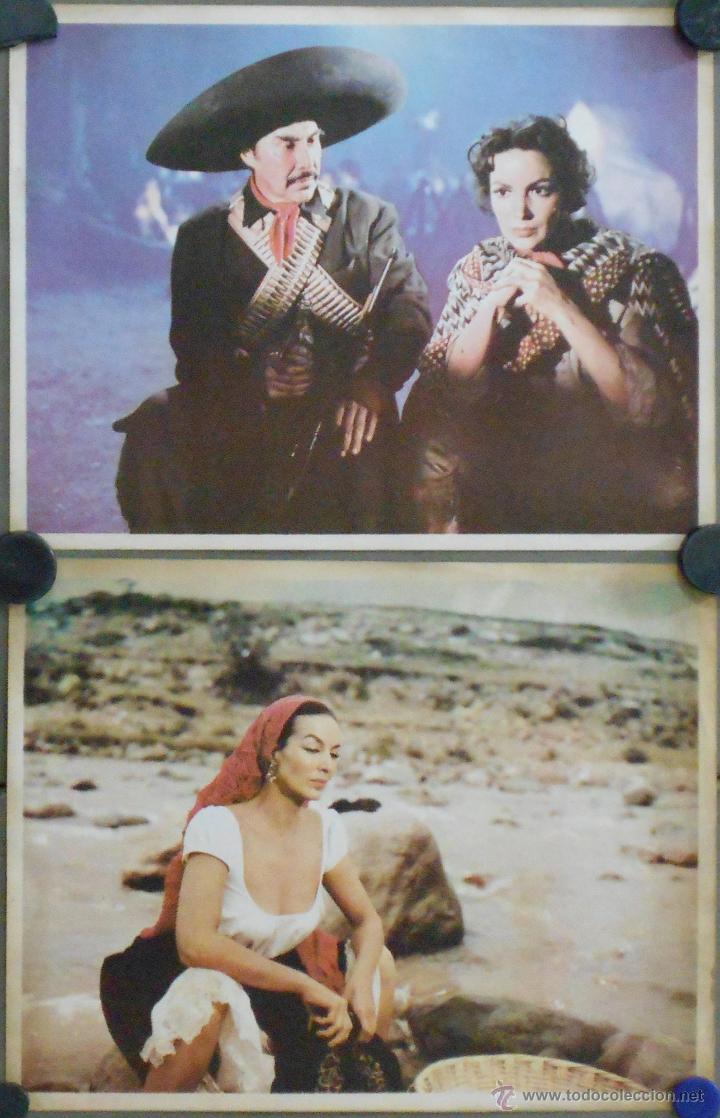 Cine: AFA75 MARIA FELIX 2 FOTOCROMOS ORIGINALES EXTRANJEROS