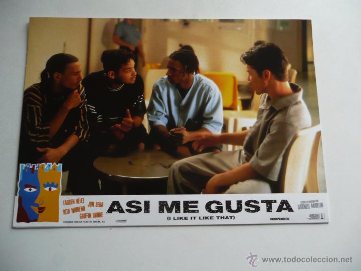Cine: As&iacute; me gusta (Darnell Martin, 1994) Set 8 fotocromos nuevos - Lauren Velez, Jon Seda, Rita Moreno