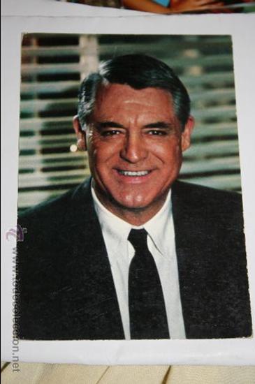 Cine: ANTIGUA POSTAL DE CARY GRANT