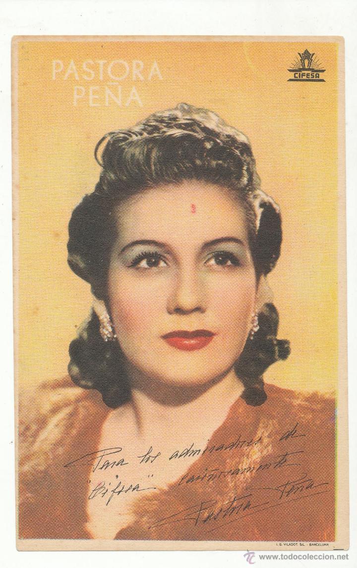 Cin&eacute;ma: Pastora Pe&ntilde;a. Programa de Cifesa.