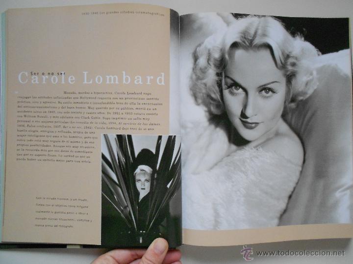 Cin&eacute;ma: hln cine- actor actriz - hojas con fotografias de su artista preferido - 4 hojas- carole lombard