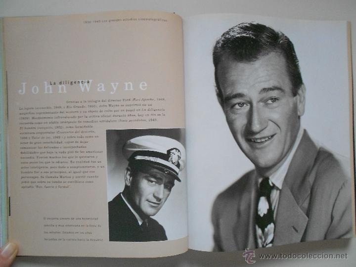 Kino: hln cine- actor actriz - hojas con fotografias de su artista preferido - 4 hojas- john wayne