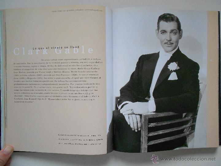 Kino: hln cine- actor actriz - hojas con fotografias de su artista preferido -4 hojas- clark gable