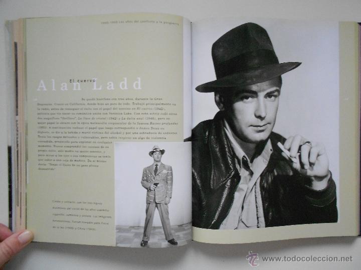 Kino: hln cine- actor actriz - hojas con fotografias de su artista preferido -4 hojas- alan ladd