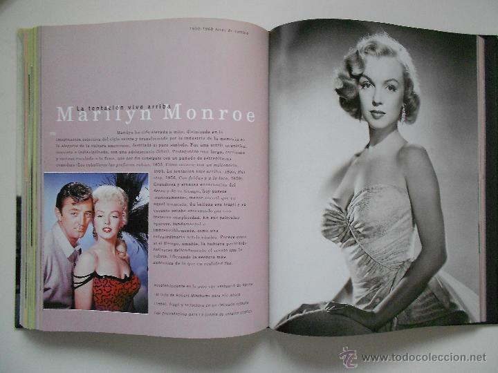 Kino: hln cine- actor actriz - hojas con fotografias de su artista preferido -4 hojas- marilyn monroe