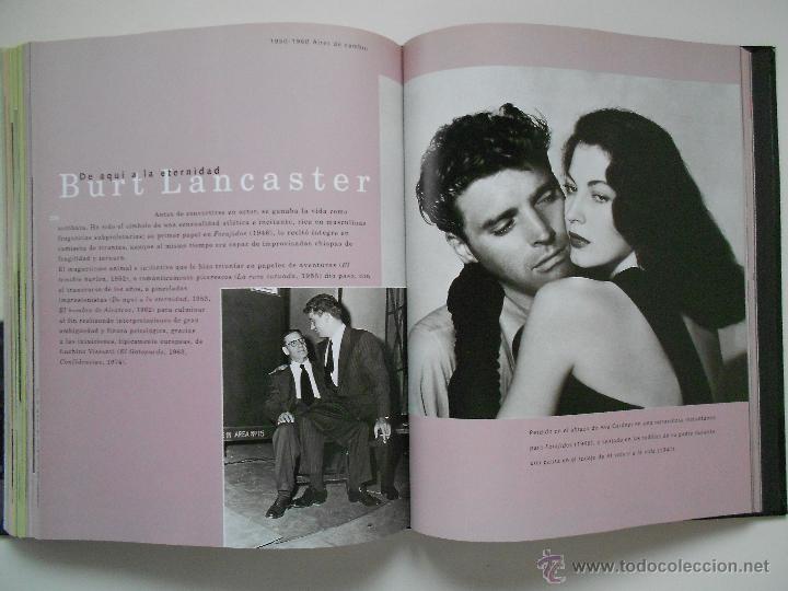 Kino: hln cine- actor actriz - hojas con fotografias de su artista preferido -4 hojas- burt lancaster