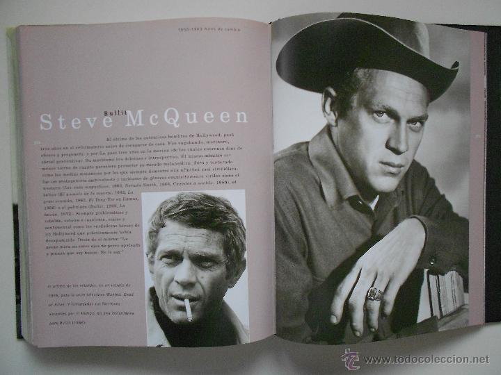 Cinema: hln cine- actor actriz - hojas con fotografias de su artista preferido -2 hojas- steve mcqueen