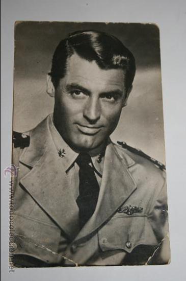 Cine: ANTIGUA POSTAL DE CARY GRANT