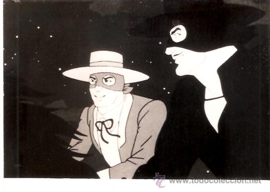 Cine: FOTOGRAFIA SERIE TV EL ZORRO 1 DEL ARCHIVO DE RTVE MIDE 18 X13 CMTS