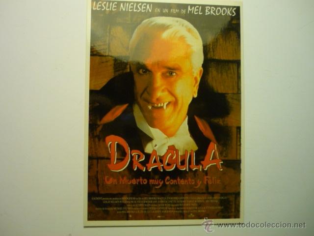 Cine: POSTAL DRACULA LESLIE NIELSEN