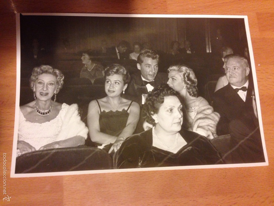 Cine: Foto fiesta triunfo.zully Moreno sra de Jorge Mistral la madre Carmen Sevilla amadori Jorge riviere