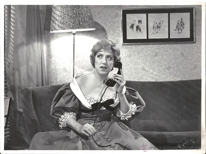 Cine: F22791 MARY SANTPERE FOTO ORIGINAL B/N ESPA&Ntilde;OLA