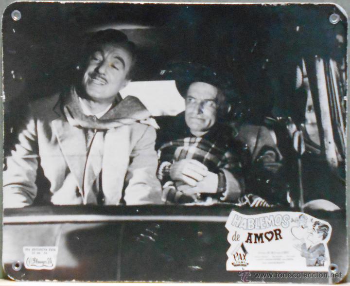 Cine: WS94D HABLEMOS DE AMOR VITTORIO DE SICA GINO CERVI FOTOCROMO CARTON ORIGINAL ESTRENO