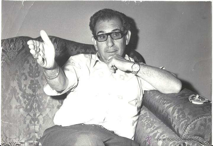 Cin&eacute;ma: F23069 MANUEL MUR OTI DIRECTOR FOTO ORIGINAL B/N ESPA&Ntilde;OLA PRENSA FOTOGRAFO WAGNER