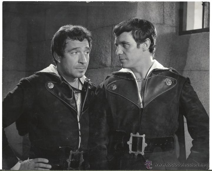 Cinema: F23124 UGO TOGNAZZI FRANCISCO RABAL FRA DIAVOLO FOTO ORIGINAL B/N ESPA&Ntilde;OLA