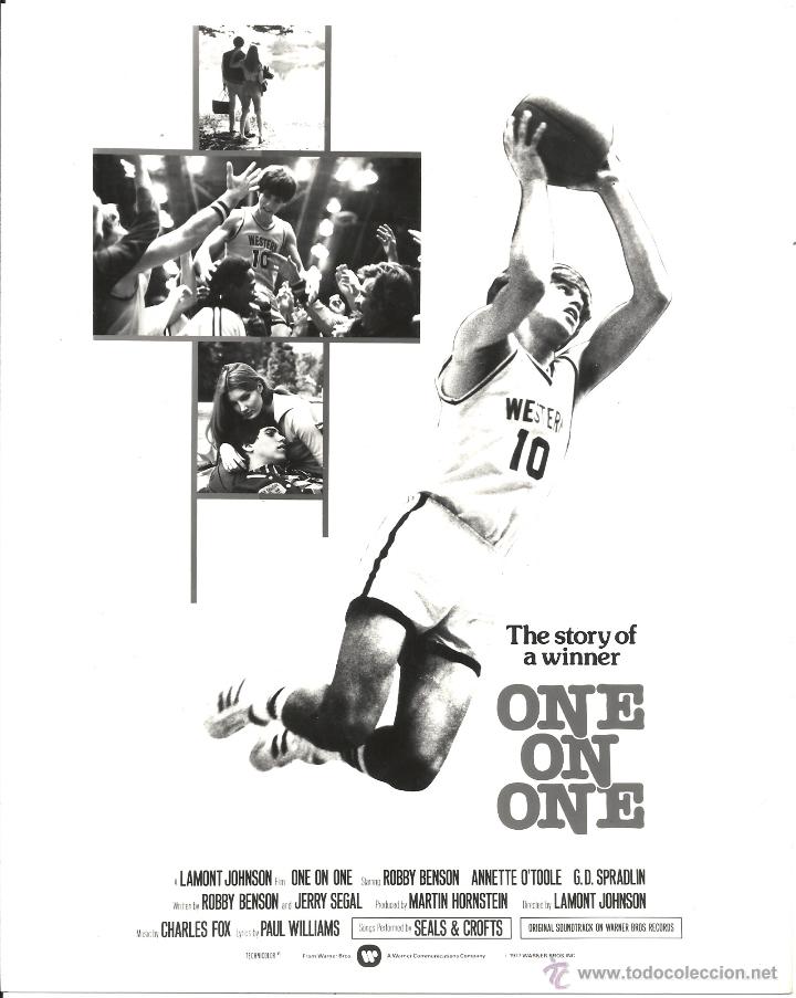Cinema: F23213 DE HOMBRE A HOMBRE HISTORIA DE UN TRIUNFO BASKET BALONCESTO FOTO ORIGINAL B/N AMERICANA