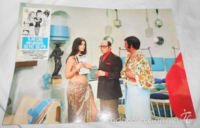 Cine: FOTOGRAMA DE LA PEL&Iacute;CULA A MI LAS MUJERES NI FU NI FA, PERET,  J.L. L&Oacute;PEZ V&Aacute;ZQUEZ Y PATTY SHEPARD