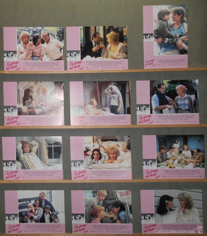 Kino: G6350 LA FUERZA DEL CARI&Ntilde;O SHIRLEY MACLAINE DEBRA WINGER NICHOLSON SET 12 FOTOCROMOS ORIG ESTRENO