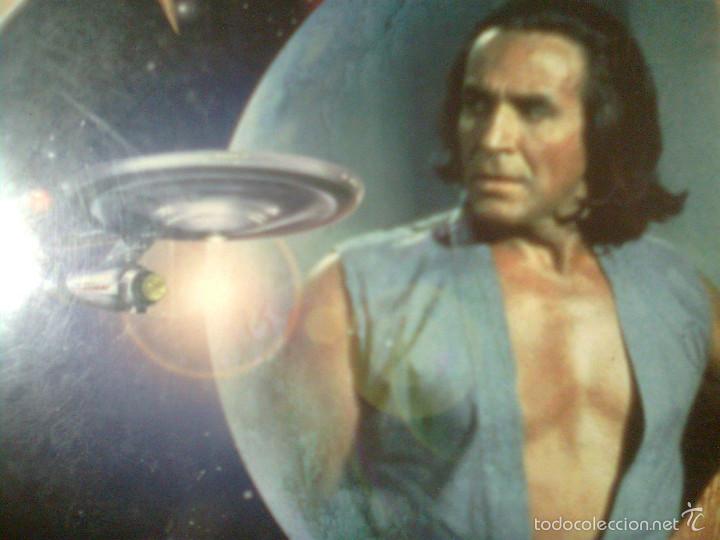 Cine: David Morton -Mis L&aacute;mina&acute;s Pop-Serie Trekkie- Star Trek. Serie Original villanos- Khan -Cartulina A3