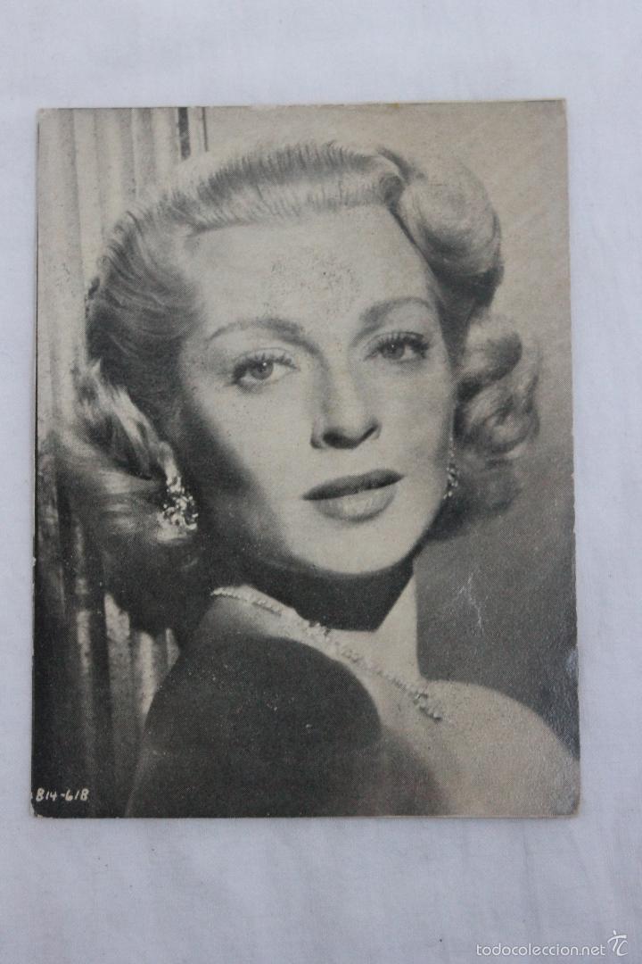 Kino: TARJETA FLORITA, OBSEQUIO N&ordm; 4, LANA TURNER