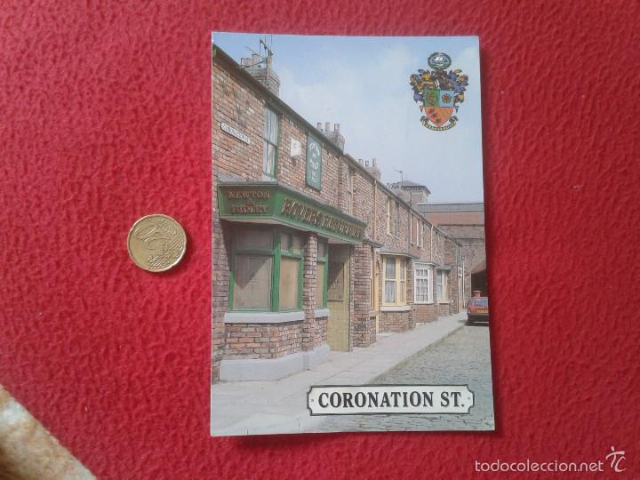 Cine: TARJETA POSTAL POSTCARD SERIE TV CORONATION ST STREET CALLE CORONACION VER FOTO/S Y DESCRIPCION