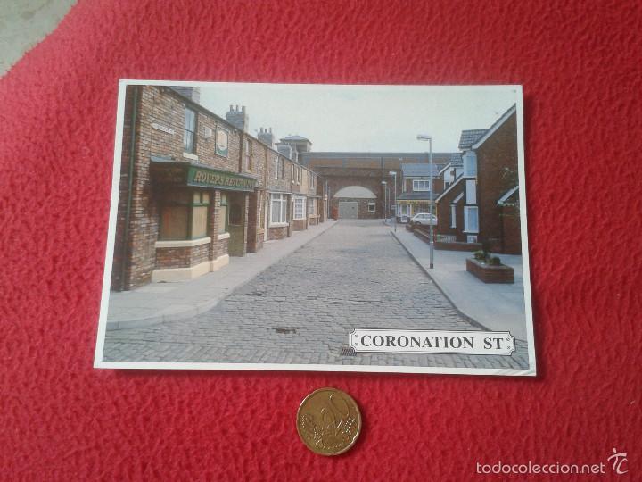 Cine: TARJETA POSTAL POSTCARD SERIE TV CORONATION ST STREET CALLE CORONACION VER FOTO/S Y DESCRIPCION