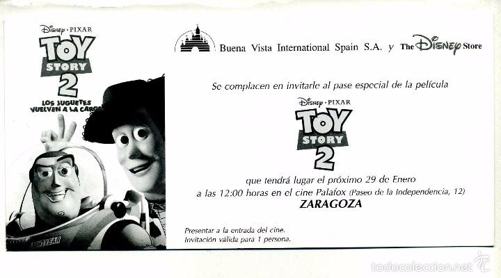 Cine: TOY STORY 2. Dibujos animados.