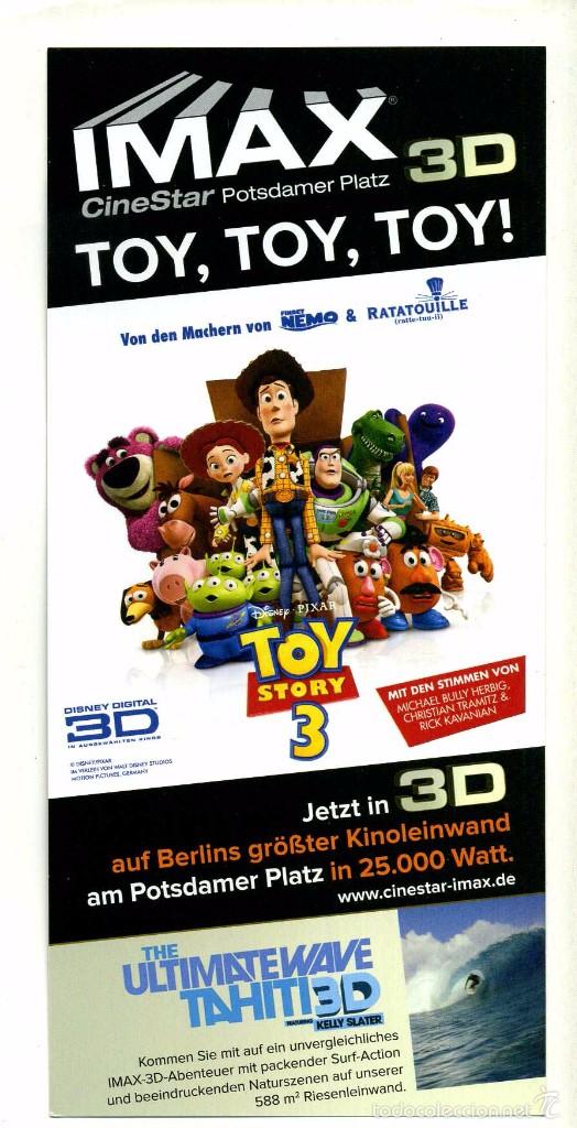Cine: TOY STORY 3. Dibujos animados.