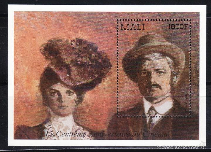 Cine: SELLOS TEMA CINE. MALI 1997 HB 58 ROBERT REDFORD