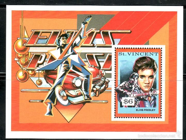 Cine: SELLOS CINE. S.VICENTE 1991 ELVIS PRESLEY HB 145