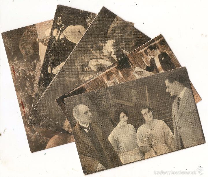 Kino: Lorena. Susana Grandais. lote de 5 cromos-tarjetas postales diferentes. Amatller. Cine mudo