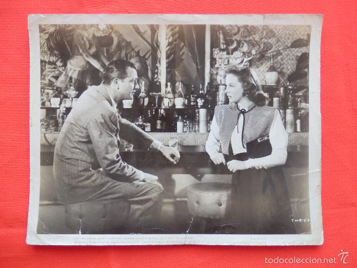Cine: susan hayward robert young, no soy culpable fotografia b/n americana rko radio, 26x20cms.