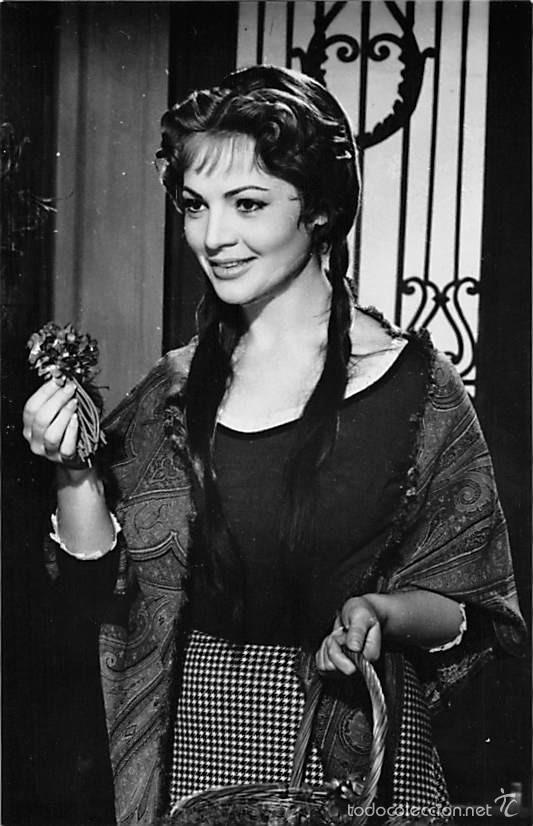 Cine: SARA MONTIEL.- INTERPRETE DE LA VIOLETERA- DE DIPENFA FILM, S.A.-TEMPORADA 1958