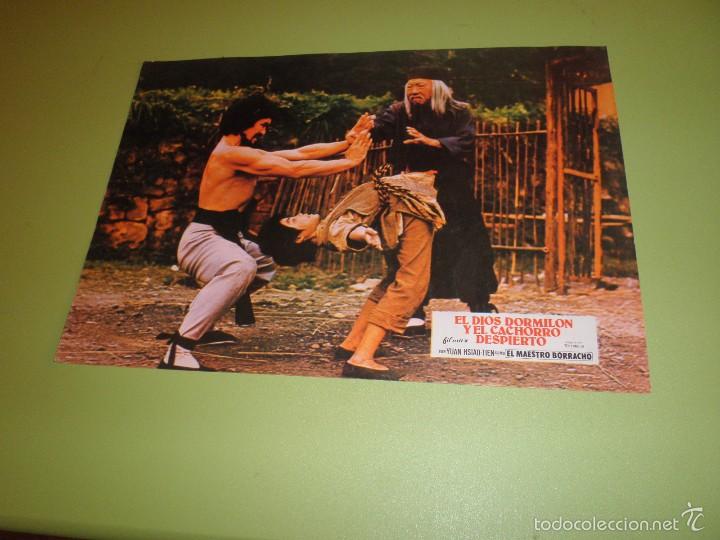 Kino: LOTE 3 FOTOCROMOS EL DIOS DORMIL&Oacute;N Y EL CACHORRO DESPIERTO